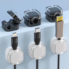 Transparent Magnetic Cord Manager Data Cable Holder