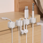 Transparent Magnetic Cord Manager Data Cable Holder