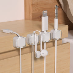 Transparent Magnetic Cord Manager Data Cable Holder