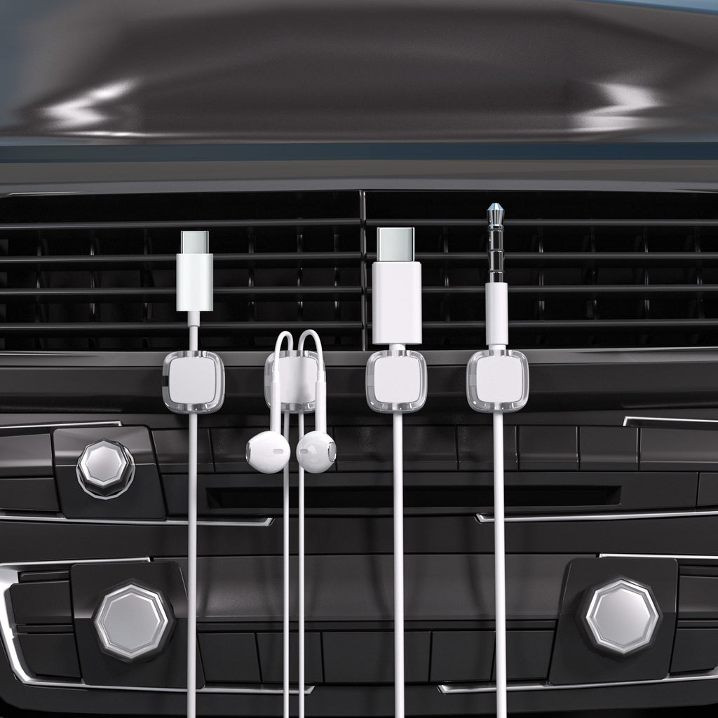 Transparent Magnetic Cord Manager Data Cable Holder
