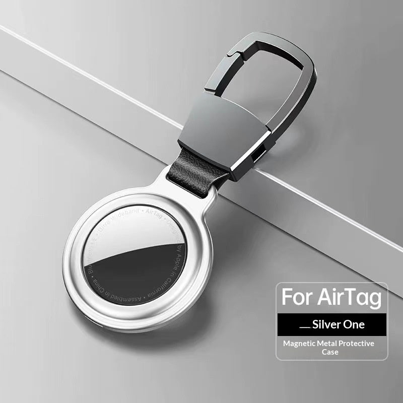 AirTag Metal Magnetic Attraction Tracker Protective Case