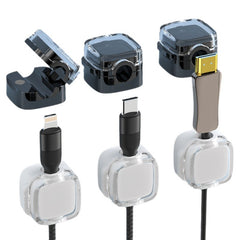 Transparent Magnetic Cord Manager Data Cable Holder