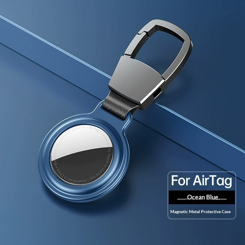 AirTag Metal Magnetic Attraction Tracker Protective Case
