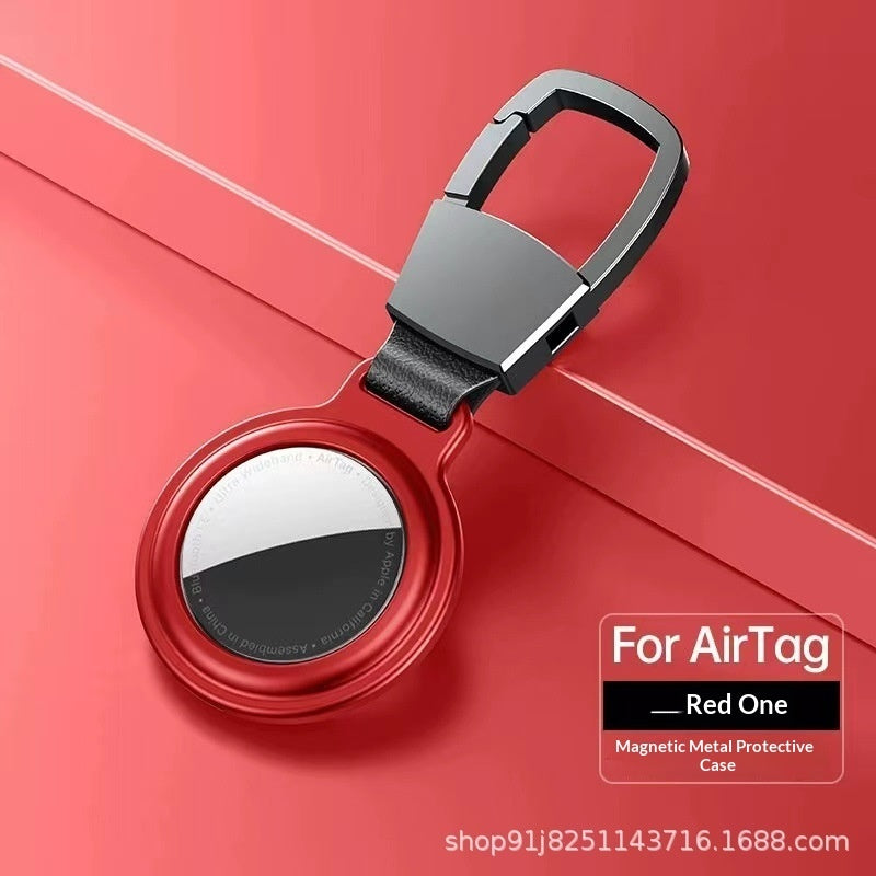 AirTag Metal Magnetic Attraction Tracker Protective Case
