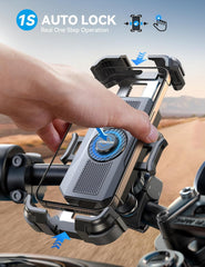 VibeGuard Pro Motorcycle Phone Mount